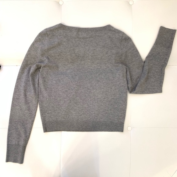 DVF Crop Wool Sweater Sz M - Picture 5 of 5